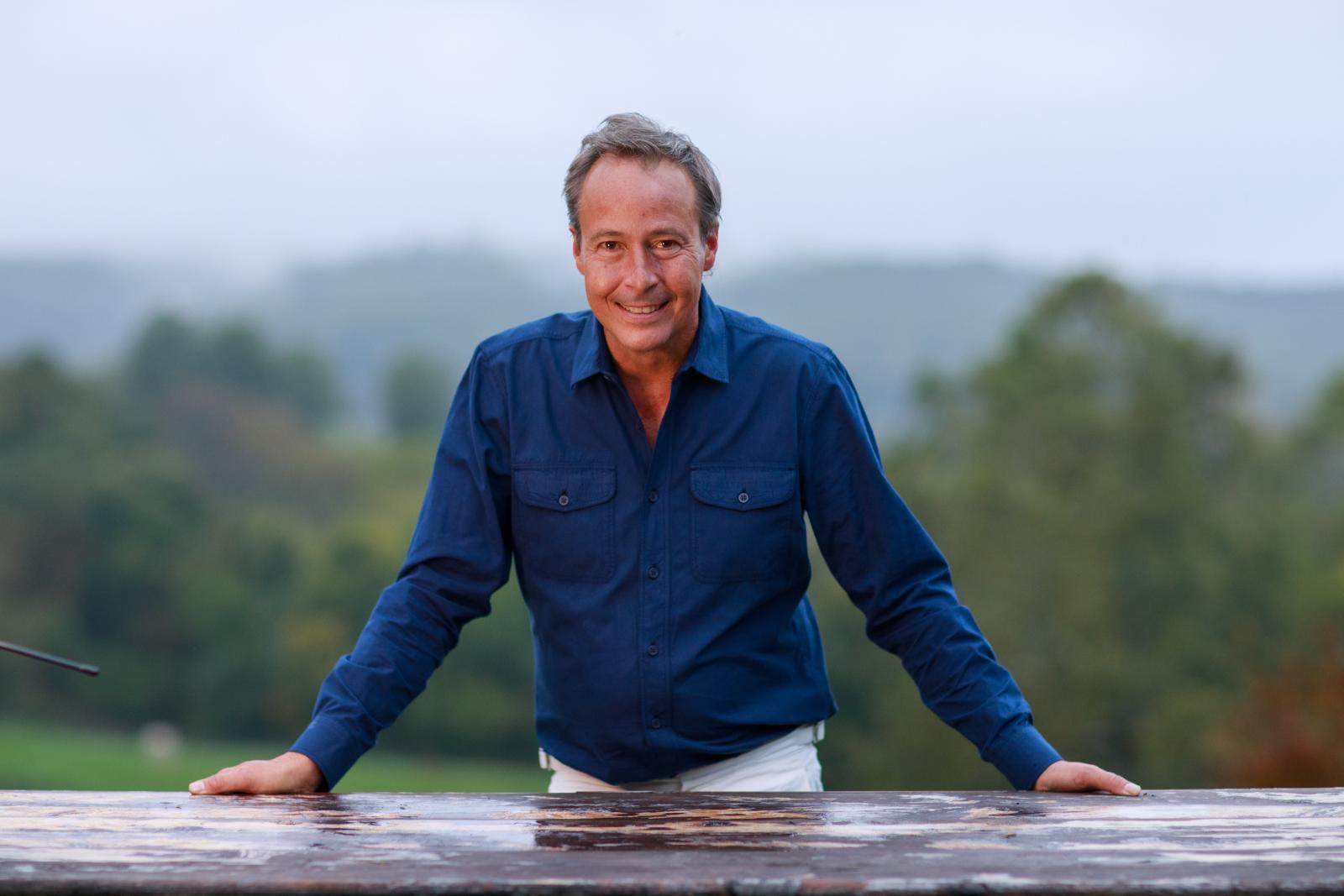 Michael Reed, founder of Metamorphosis Environments, in The Plains, Virginia